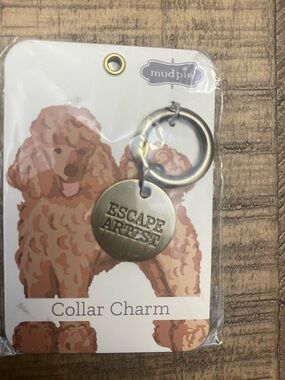 Mud Pie Metal 'Escape Artist' Collar Charm